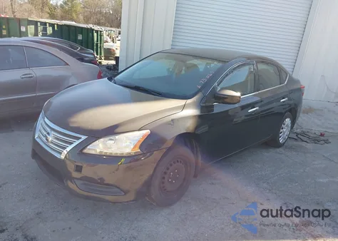 2014 Nissan Sentra Sv из США, поврежденный, VIN 3N1AB7AP3EL675065